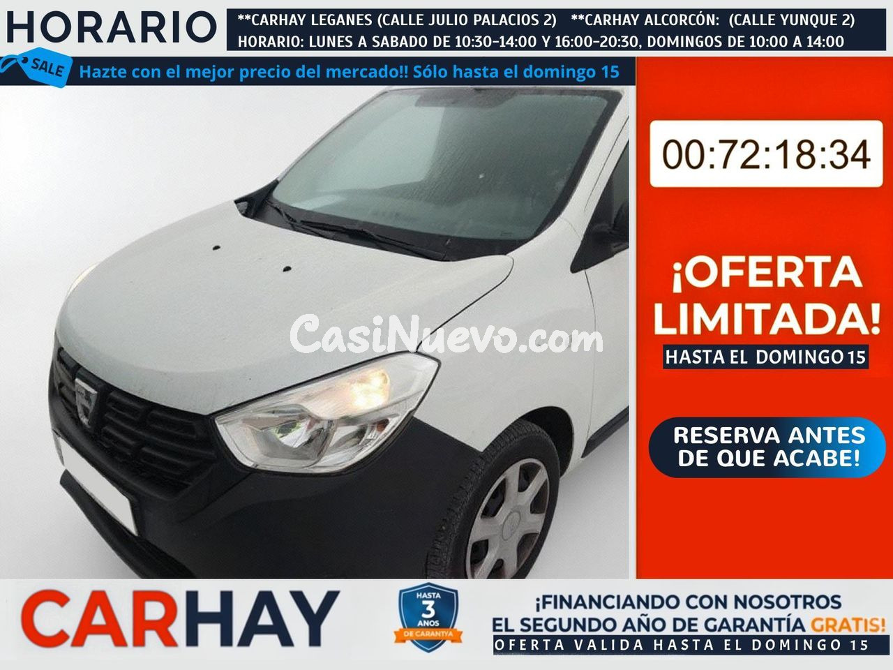 DACIA DOKKER ESSENTIAL BLUE DCI 70KW (95CV)