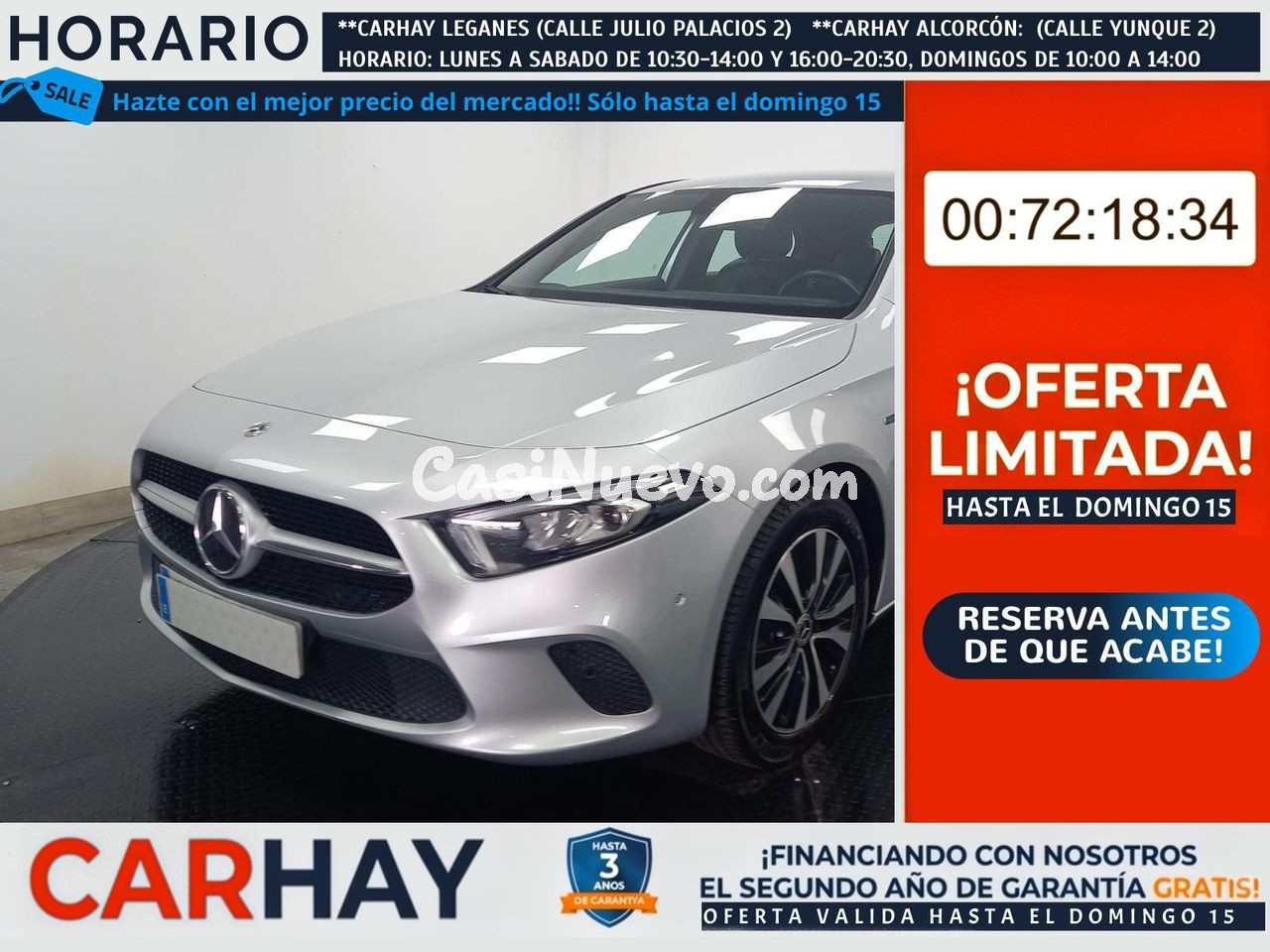 MERCEDES CLASE A 250 E BUSINESS LINE 8G-DCT