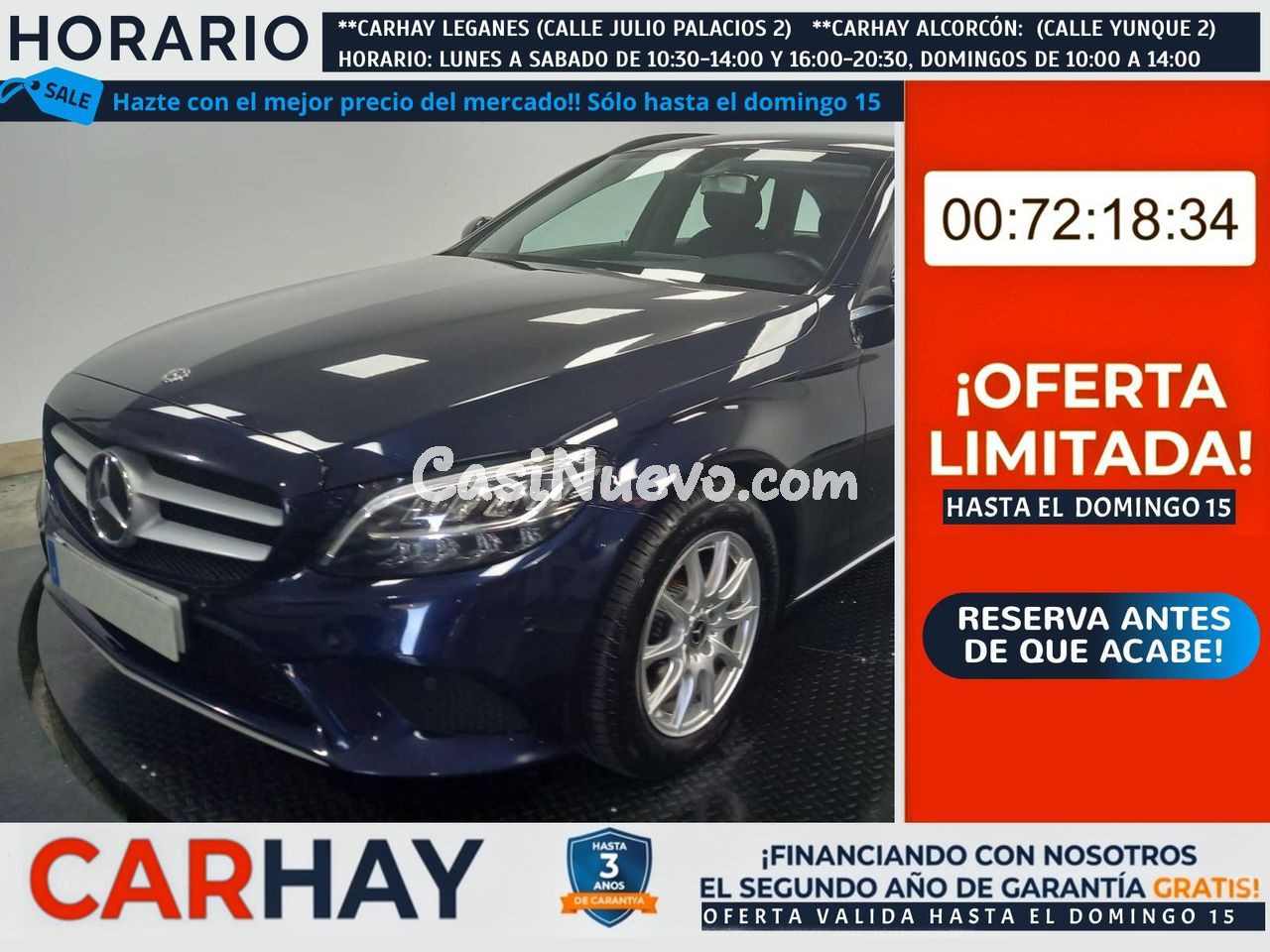 MERCEDES CLASE C 200 D BUSINESS SOLUTION