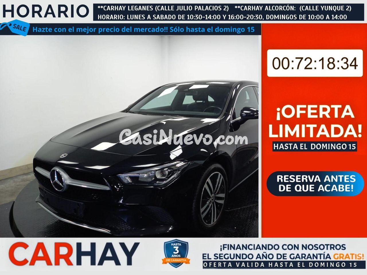 Mercedes CLA 1.3 250 E BUSINESS SOLUTION DCT
