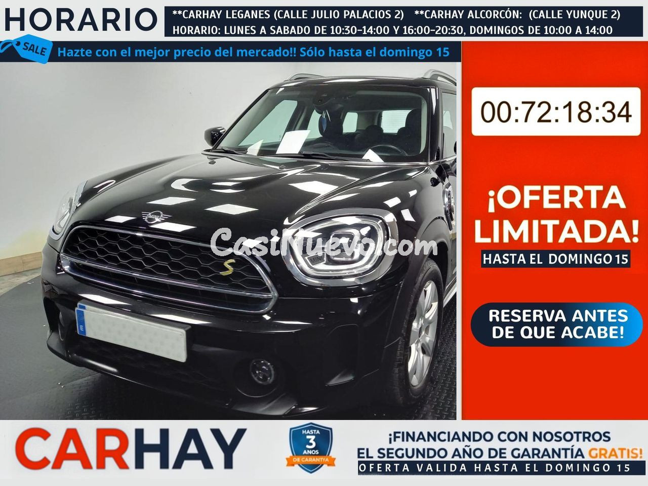 MINI COUNTRYMAN 1.5 COOPER S E 4WD AUTO
