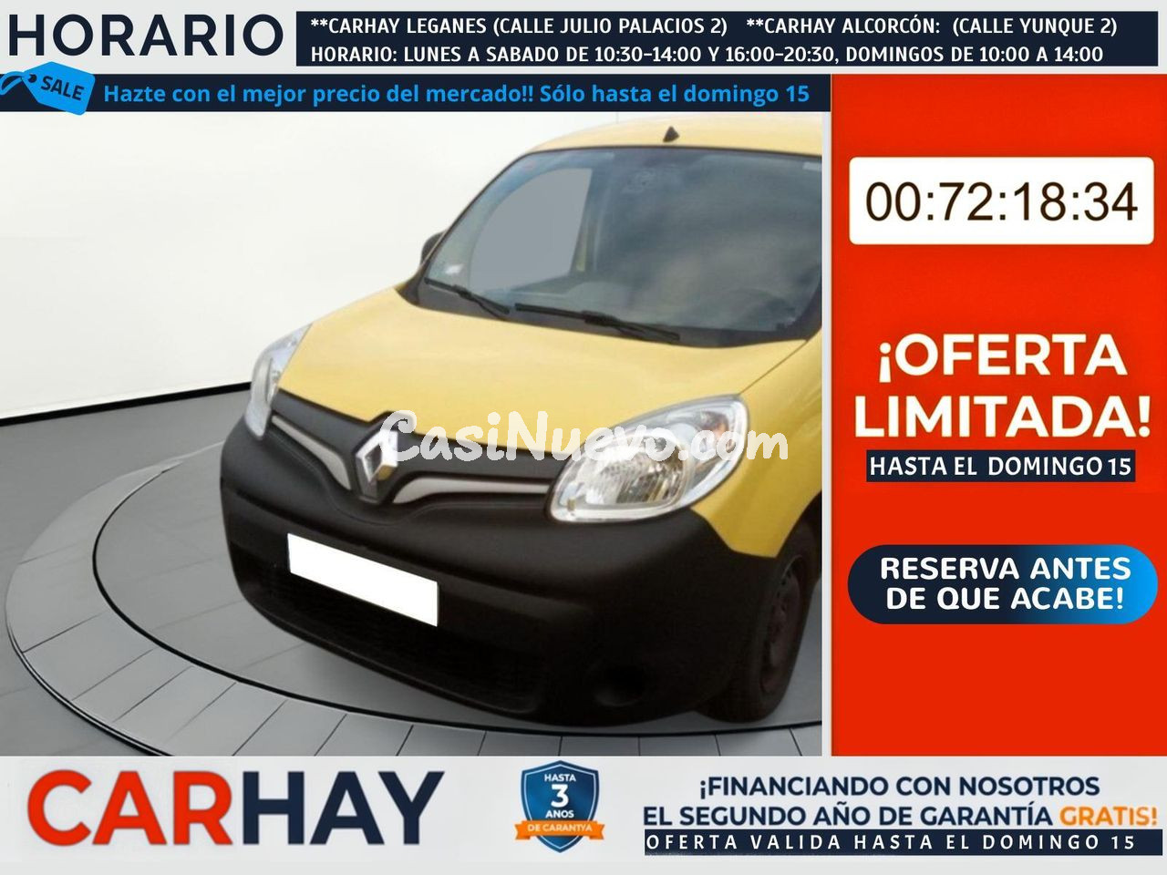 Renault Kangoo Furgon 2p Blue dCi 70 kW (95CV)