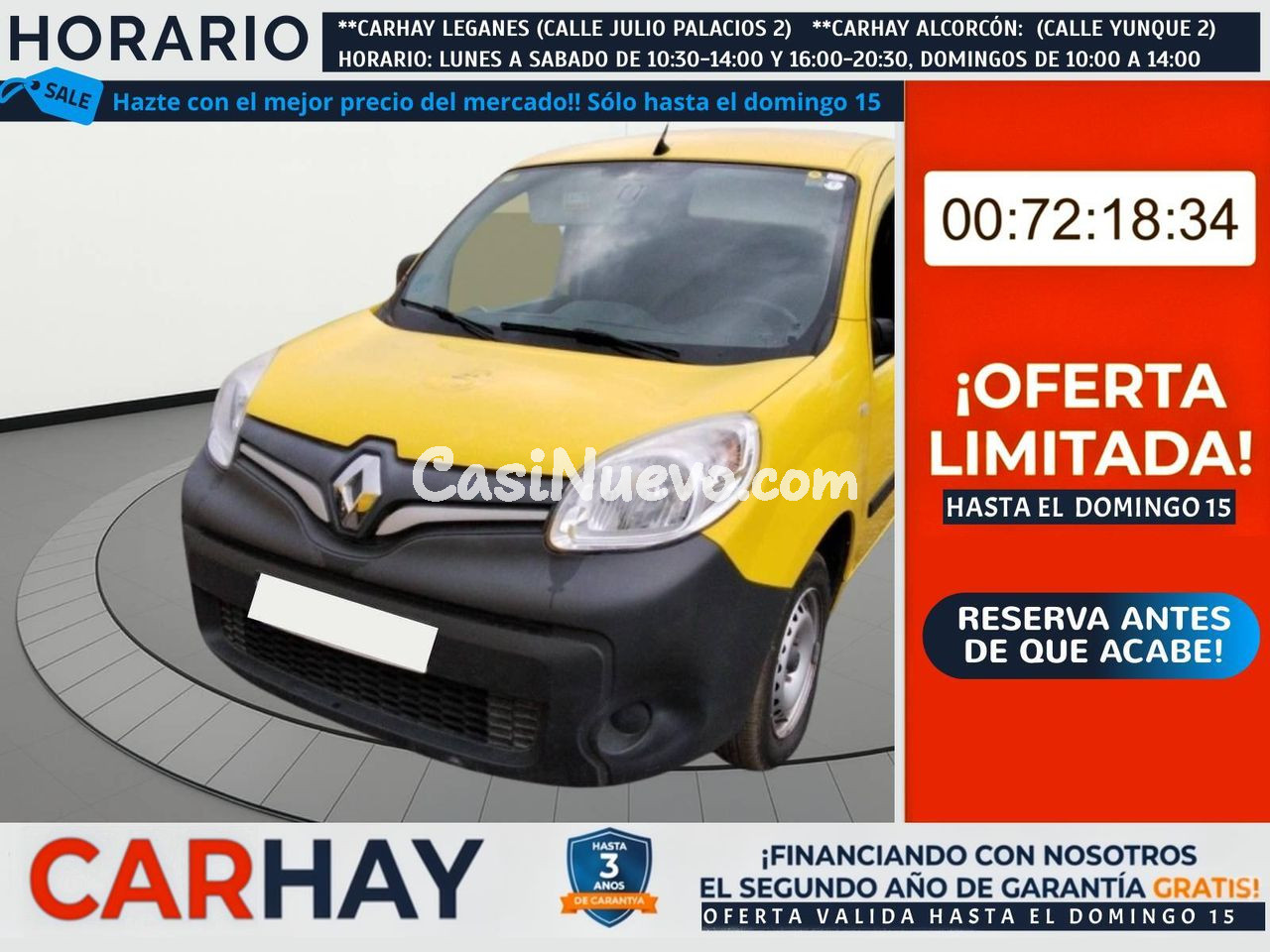 Renault Kangoo Furgon EXPRESS 2p Blue dCi 70 kW (95CV)