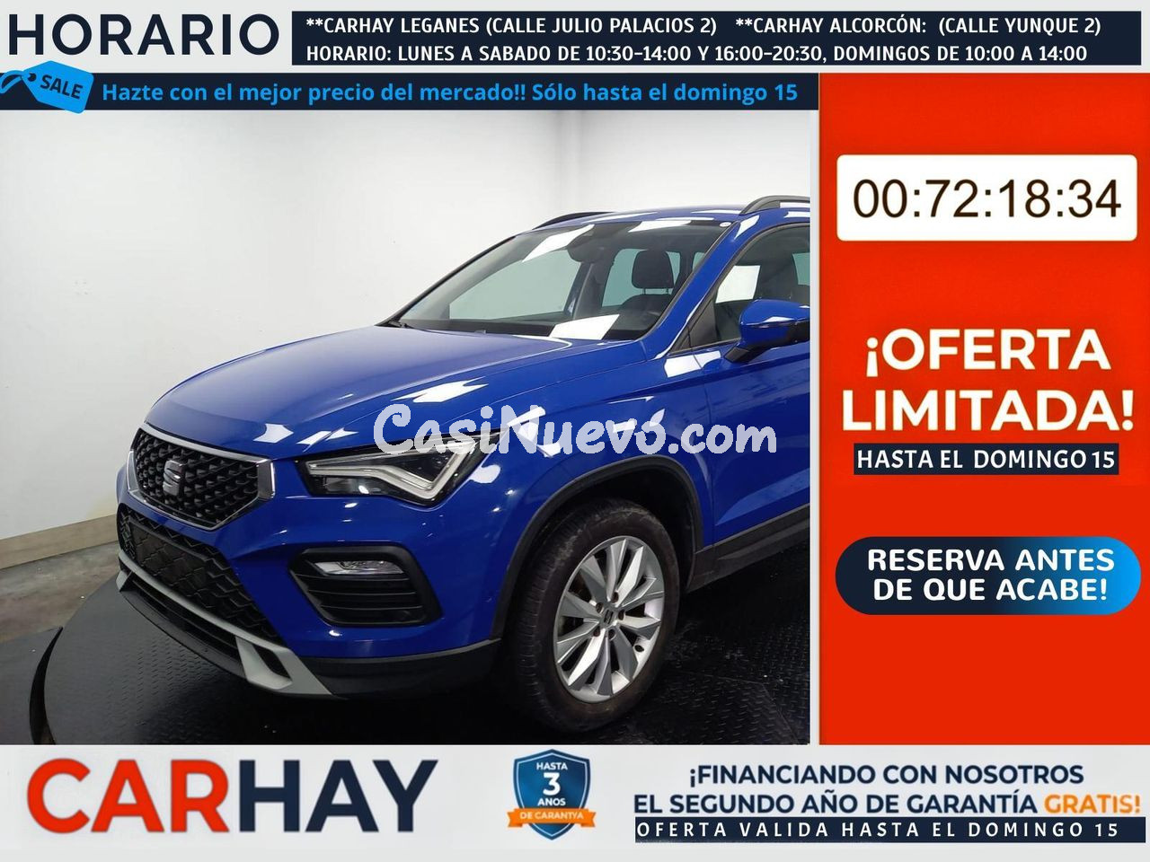 SEAT ATECA 2.0 TDI 110KW (150CV) SS STYLE GO