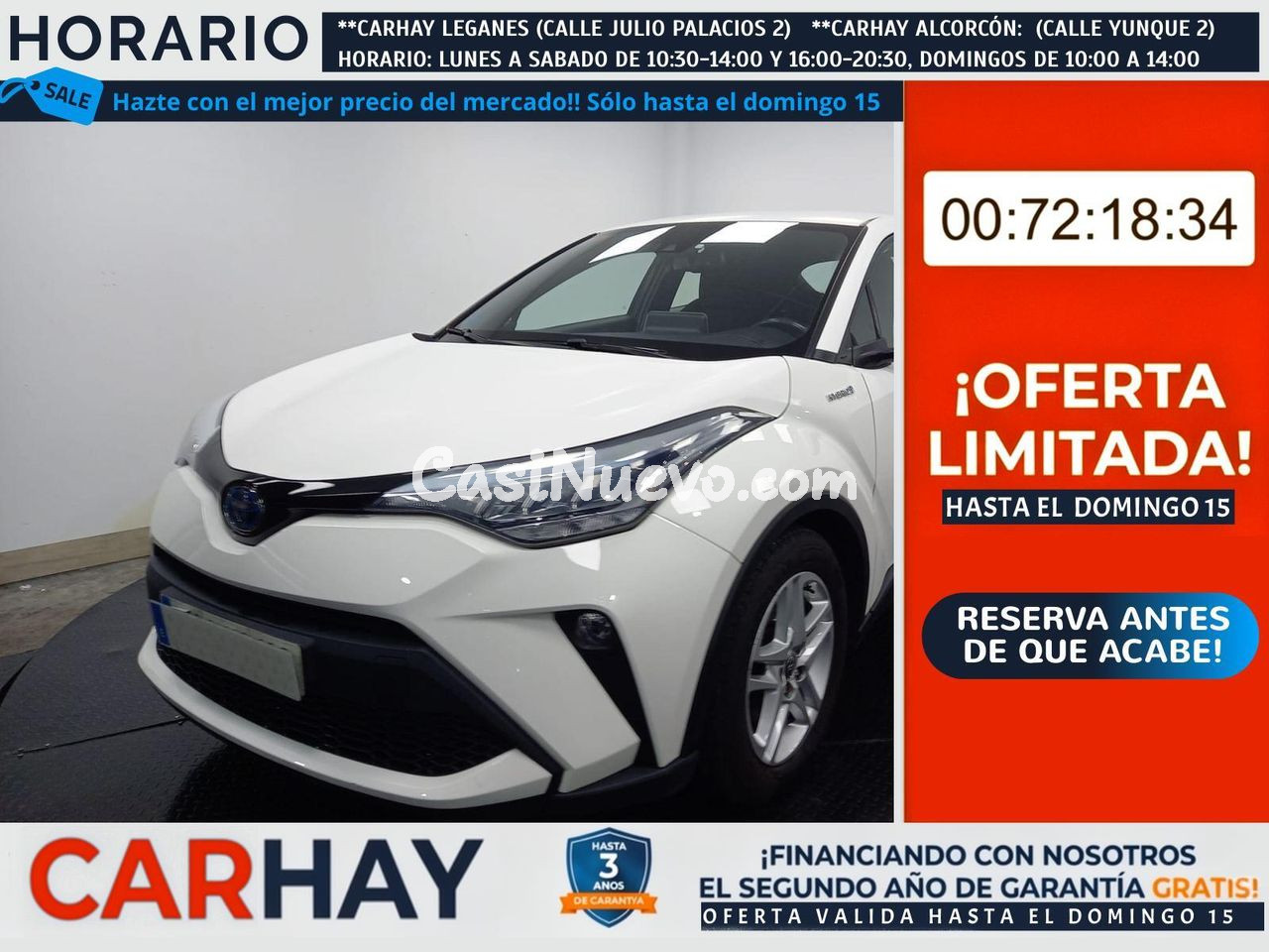 TOYOTA C-HR 1.8 125H Active