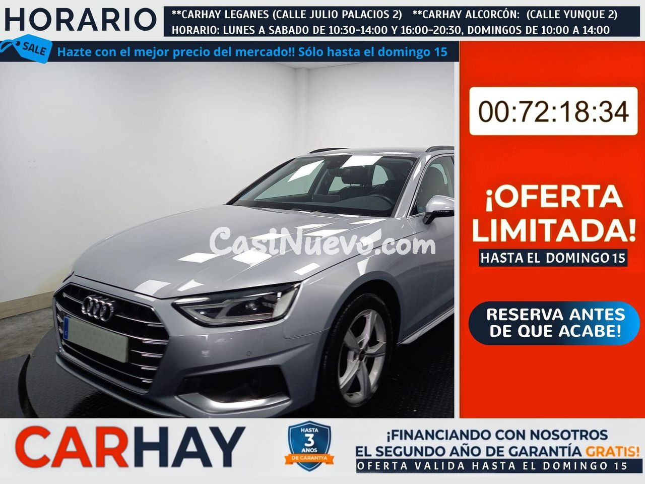 AUDI A4 Avant Advanced 35 TDI 120kW S tronic