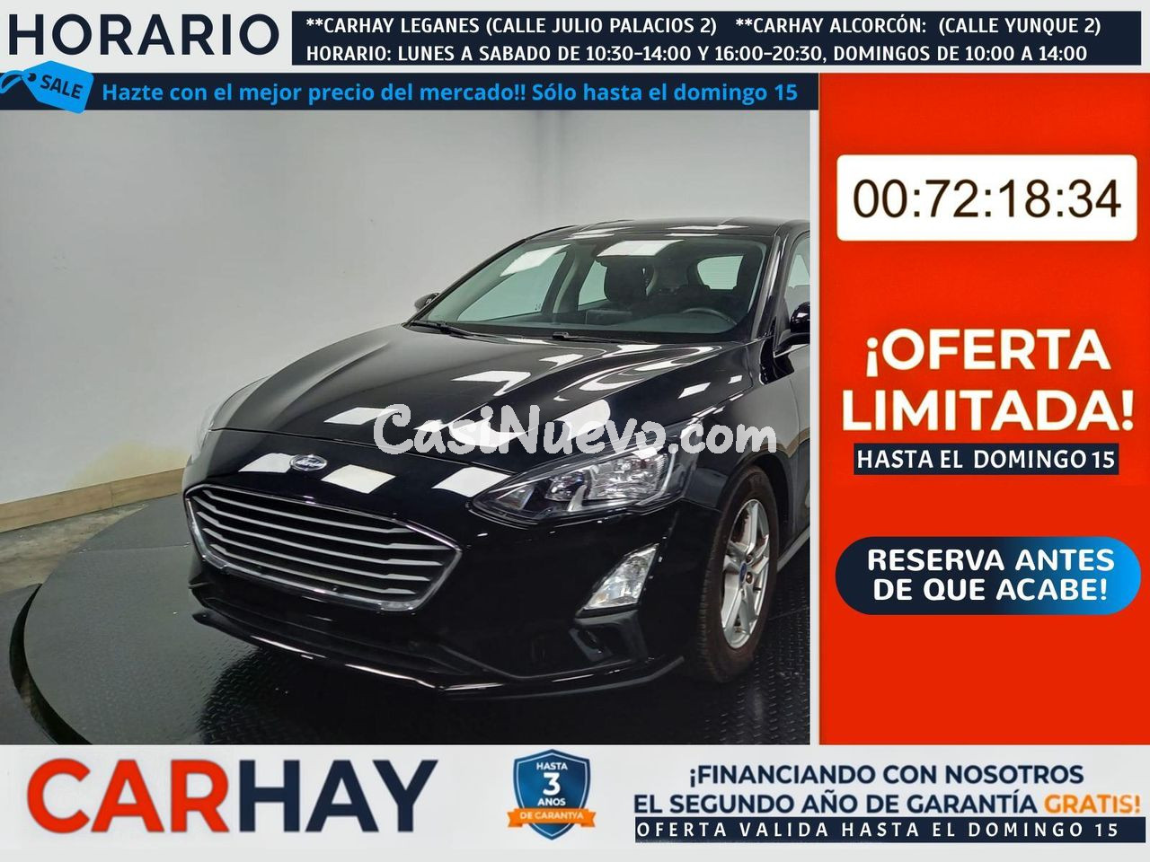 FORD FOCUS 1.5 ECOBLUE 120 AUTO TREND BUSINESS