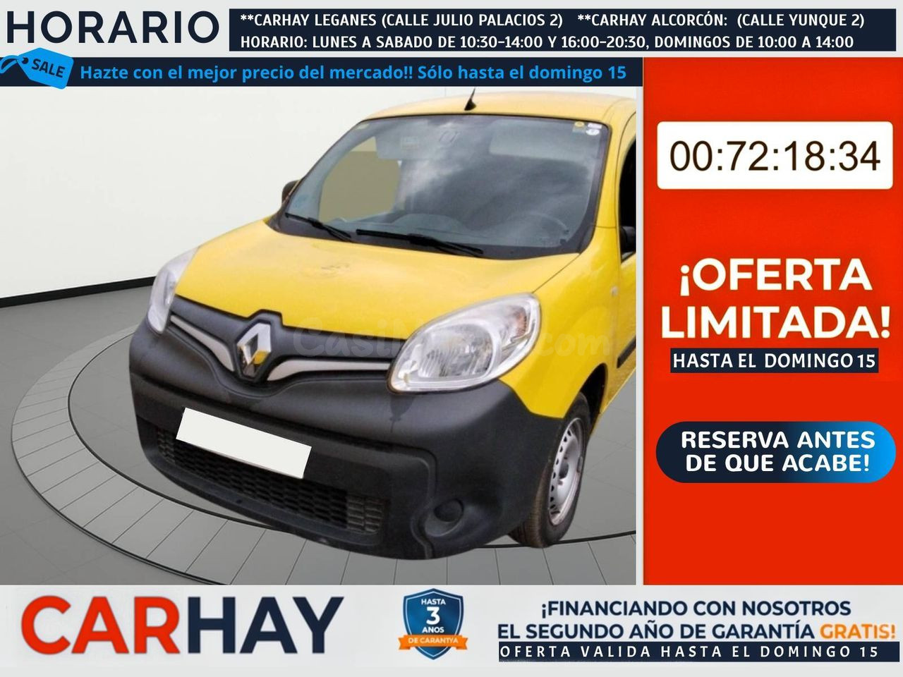 Renault Kangoo Furgon EXPRESS 2p Blue dCi 70 kW (95CV)