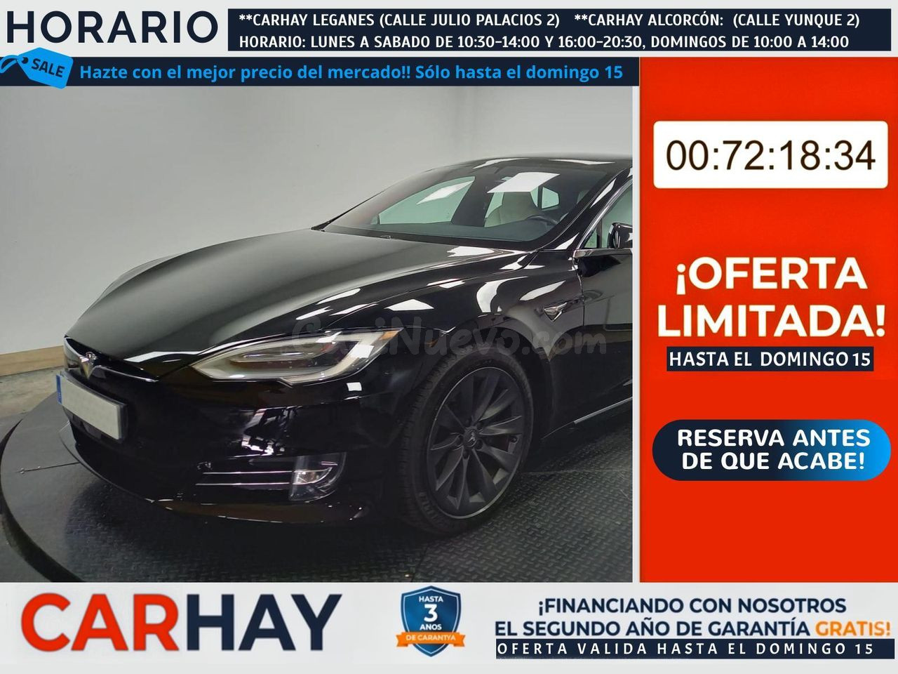 TESLA MODEL S S 100 KWH DUALMOTOR LONG RANG
