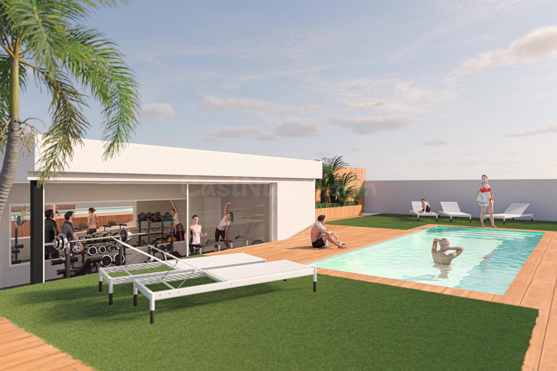 Apartamentos de nueva construcción con licencia turística cerca de la playa en Lo Pagán, San Pedro del Pinatar