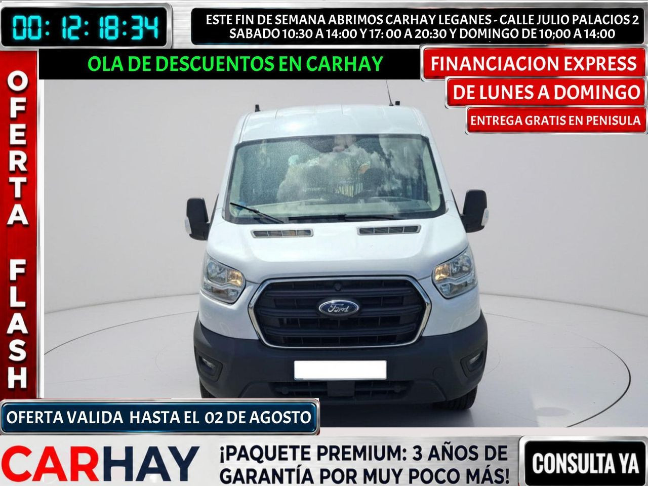 FORD TRANSIT 330 96kW L2H2 Kombi Trend MHEV - 9PLAZAS