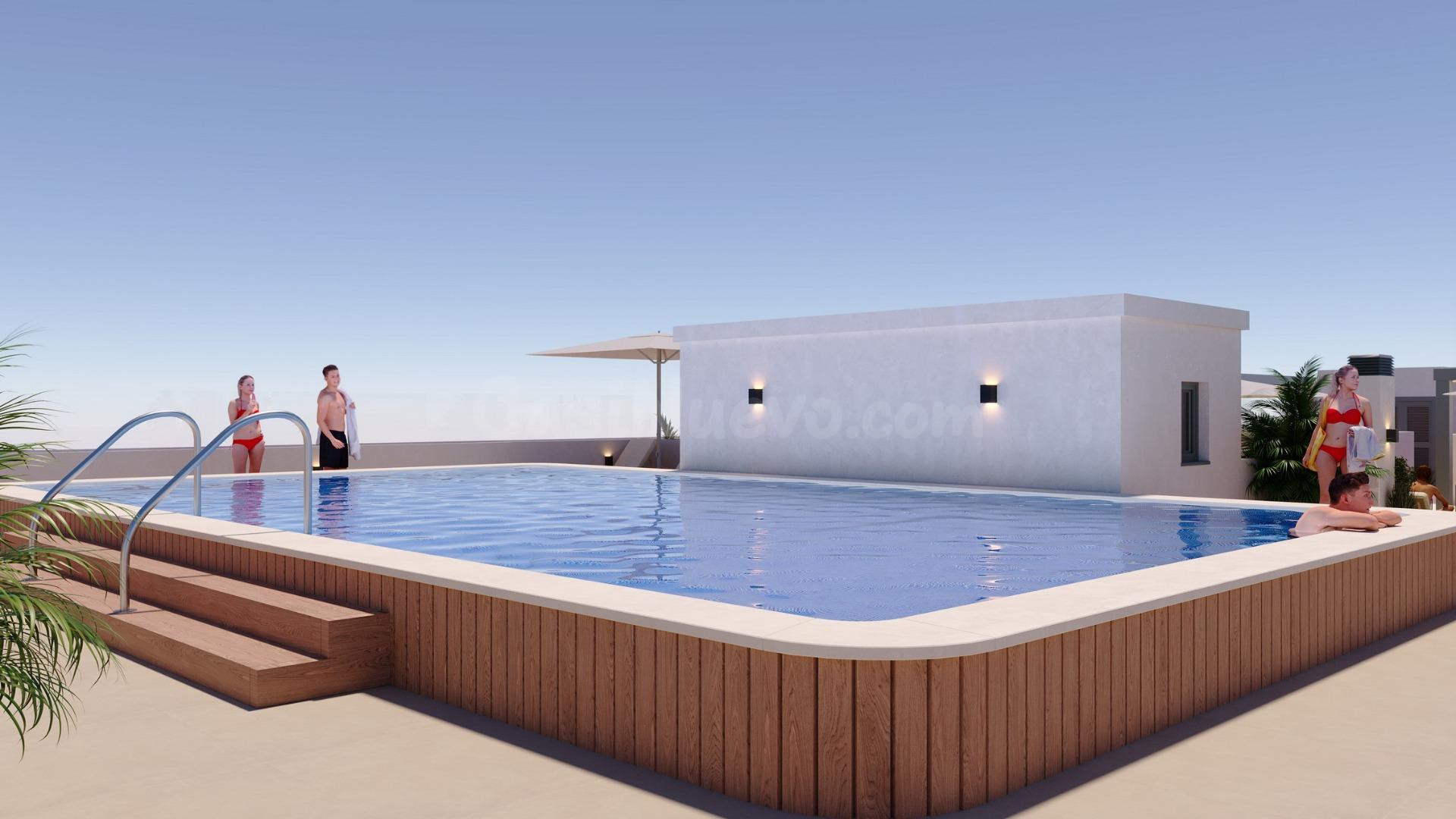 Modernos apartamentos de nueva construcción en el centro de 