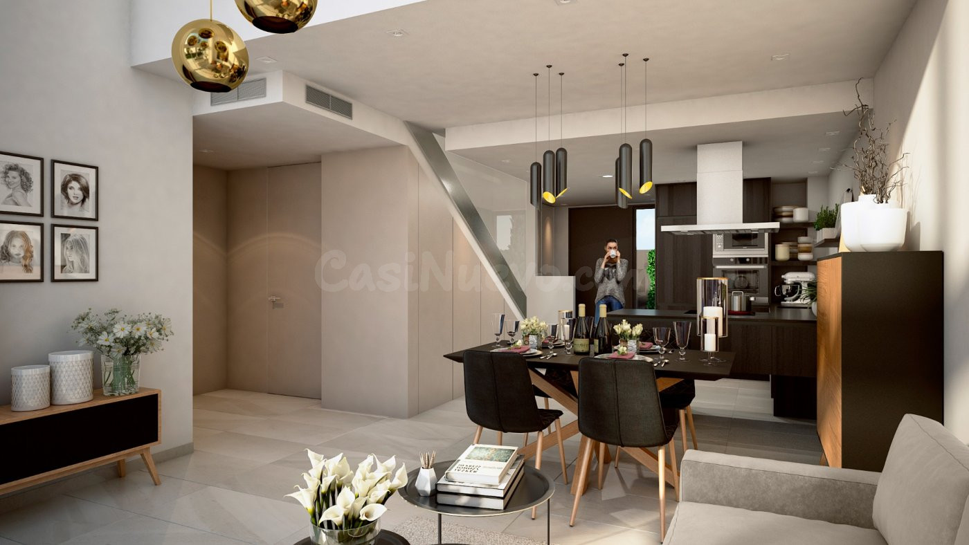 Villas adosadas de nueva construcción con piscina privada en - foto 5