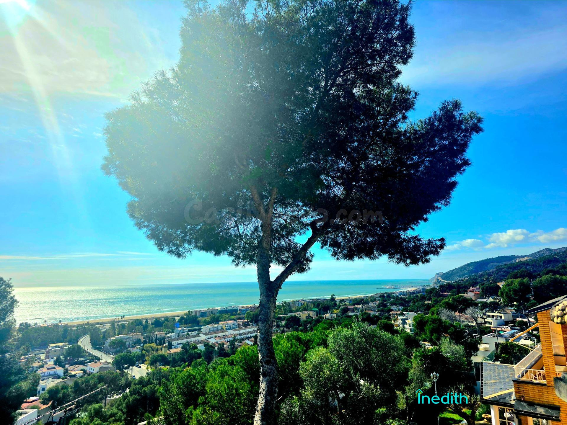 Preciosa gran casa en Bellamar Castelldefels con vistas al mar