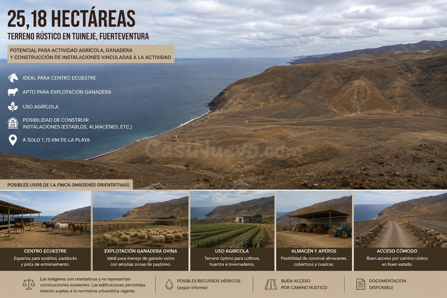 Oportunidad Agrícola, Ganadera y Residencial junto a la cost