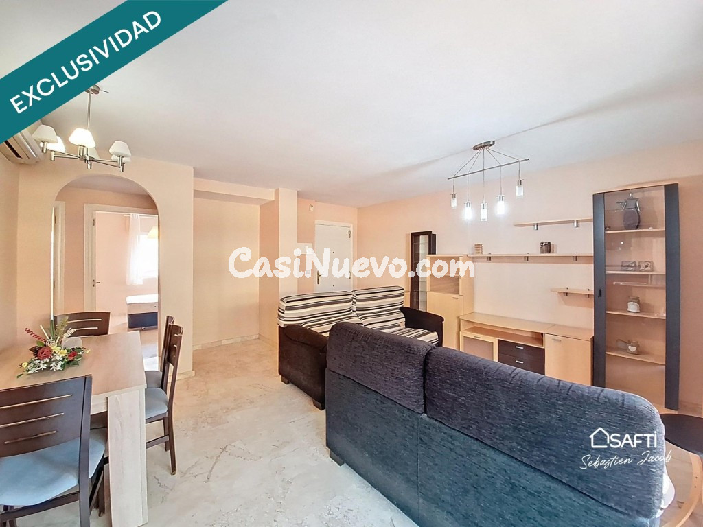 Magnífico piso con ascensor , garaje, terraza y piscina . - foto 12