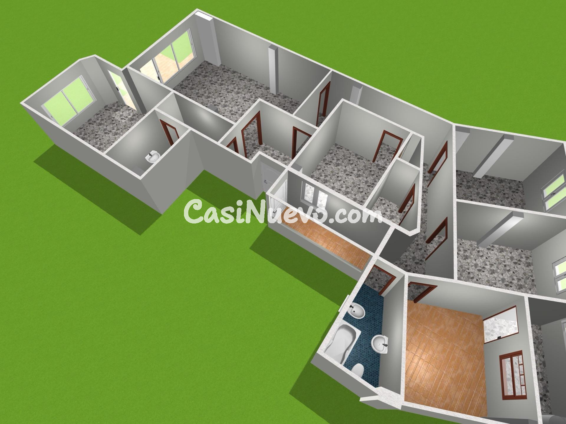 Gran Piso de 4 habitaciones, Plaza de Parking y  doble entra - foto 26