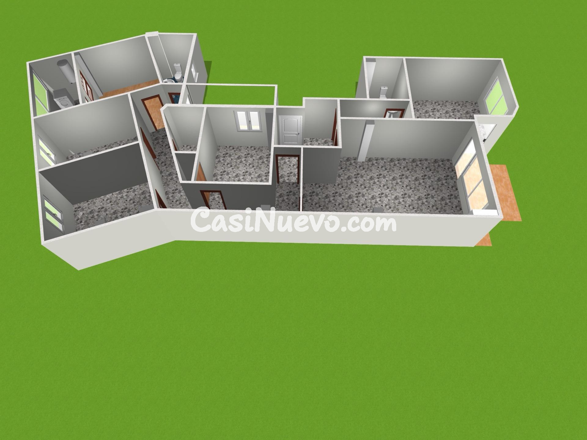 Gran Piso de 4 habitaciones, Plaza de Parking y  doble entra - foto 30