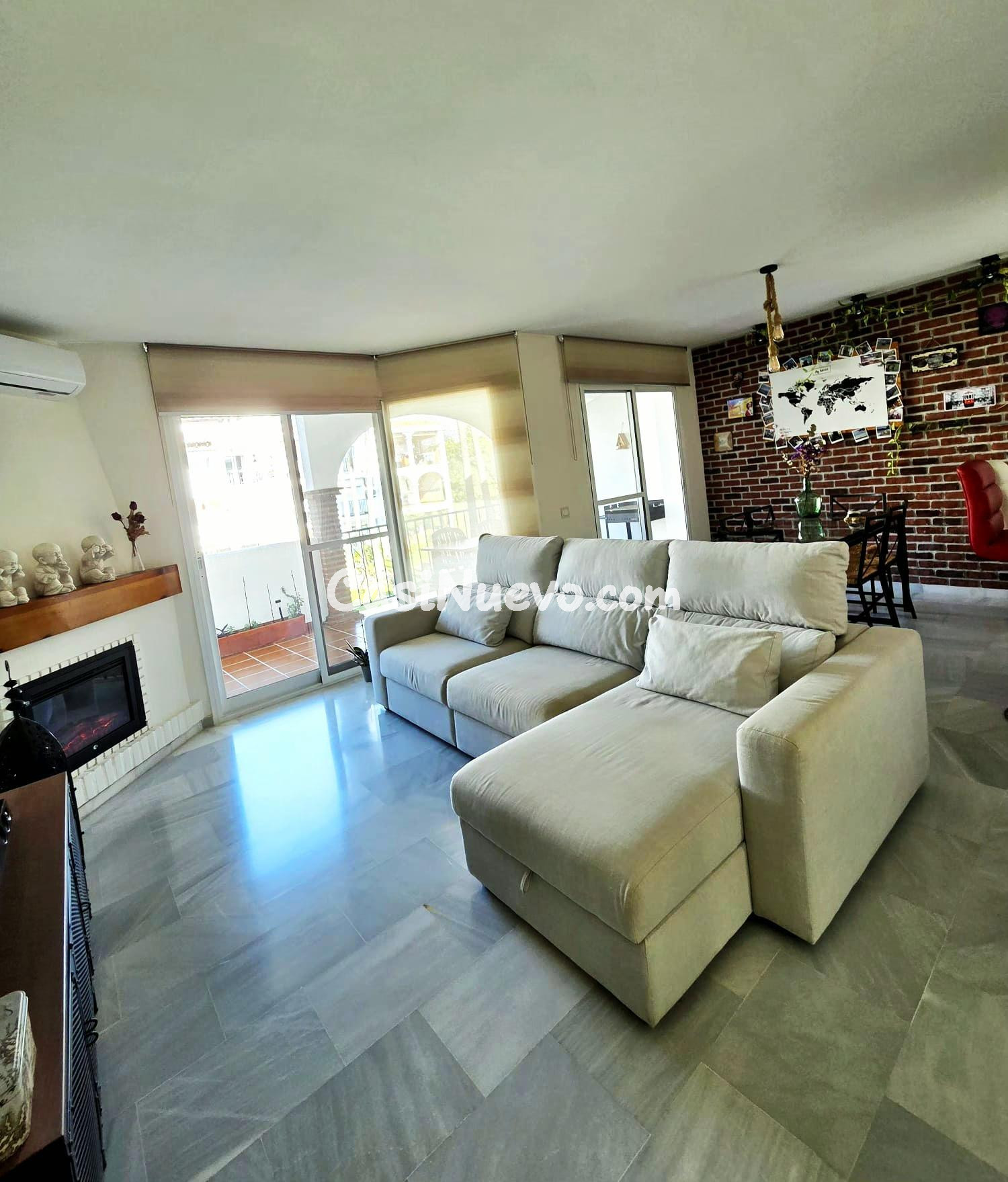 Piso de dos habitaciones con licencia turística en Mijas Gol - foto 6