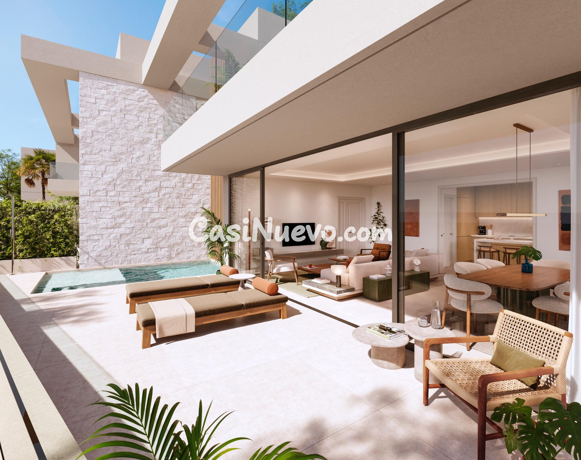 CASA ADOSADA CON PISCINA PROPIA EN PEDREGALEJO - foto 6