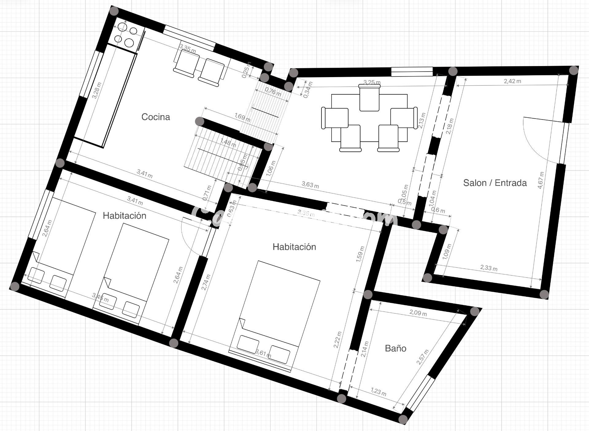 Chalet de pueblo con gran terraza privada y vistas panorámic - foto 22