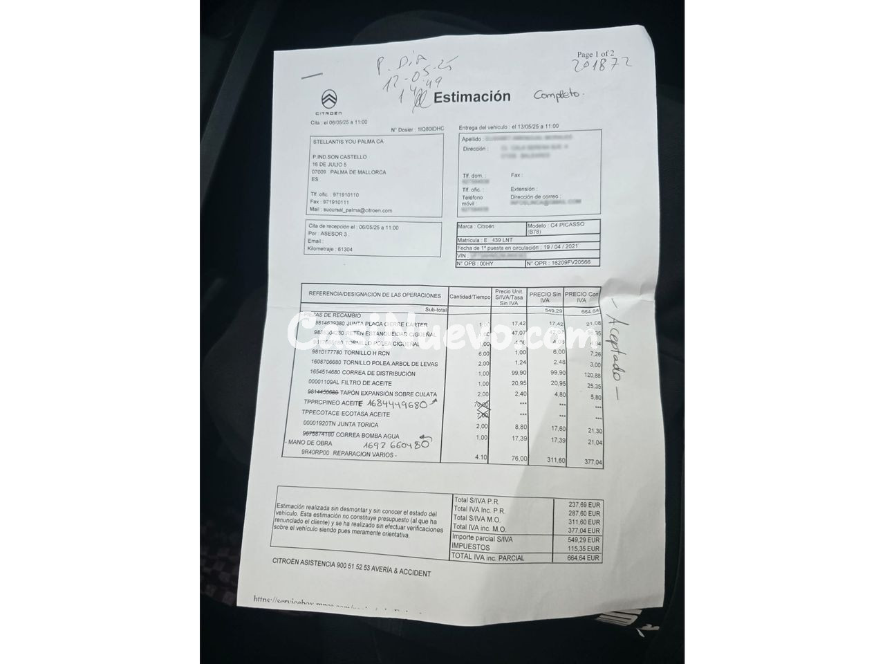 Citroën C4 Spacetourer Feel - foto 20