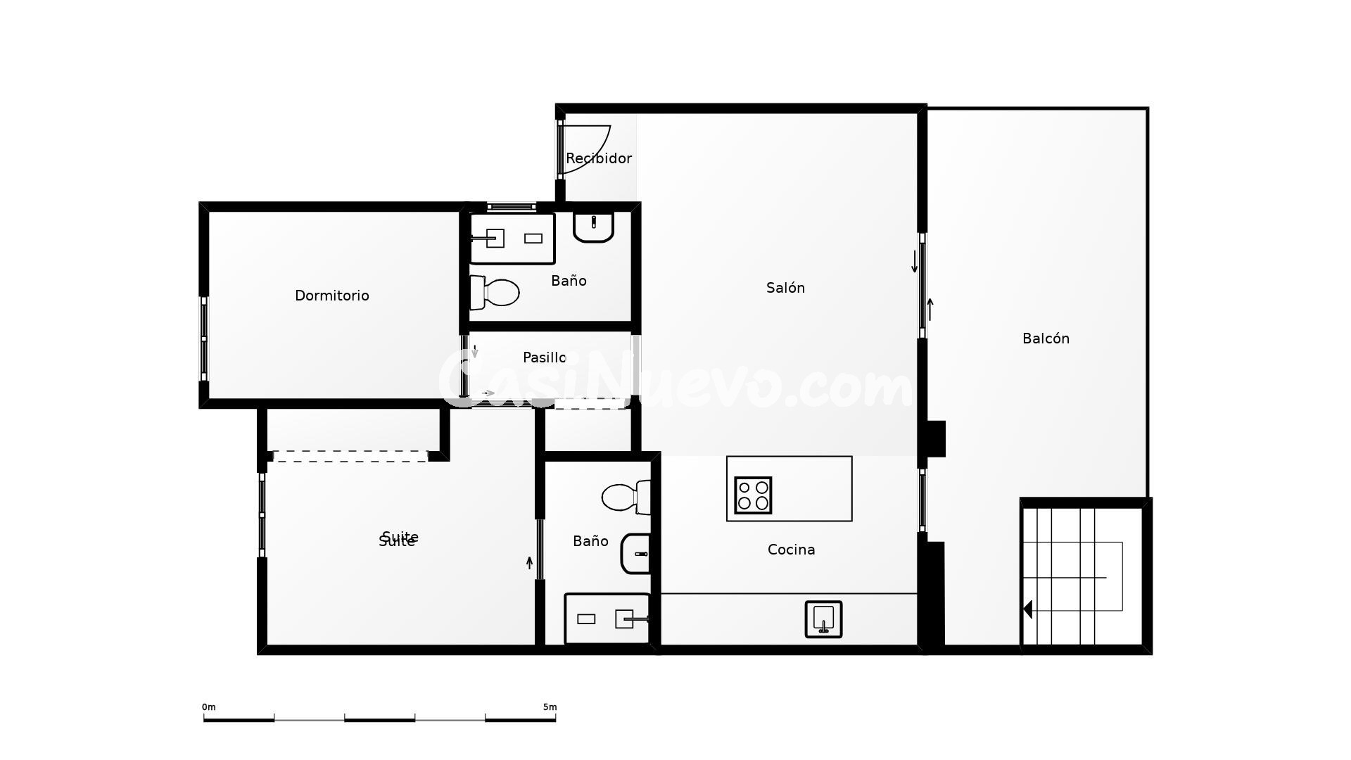 Apartamento de 2 dormitorios y 2 baños con solarium en Orihu - foto 40