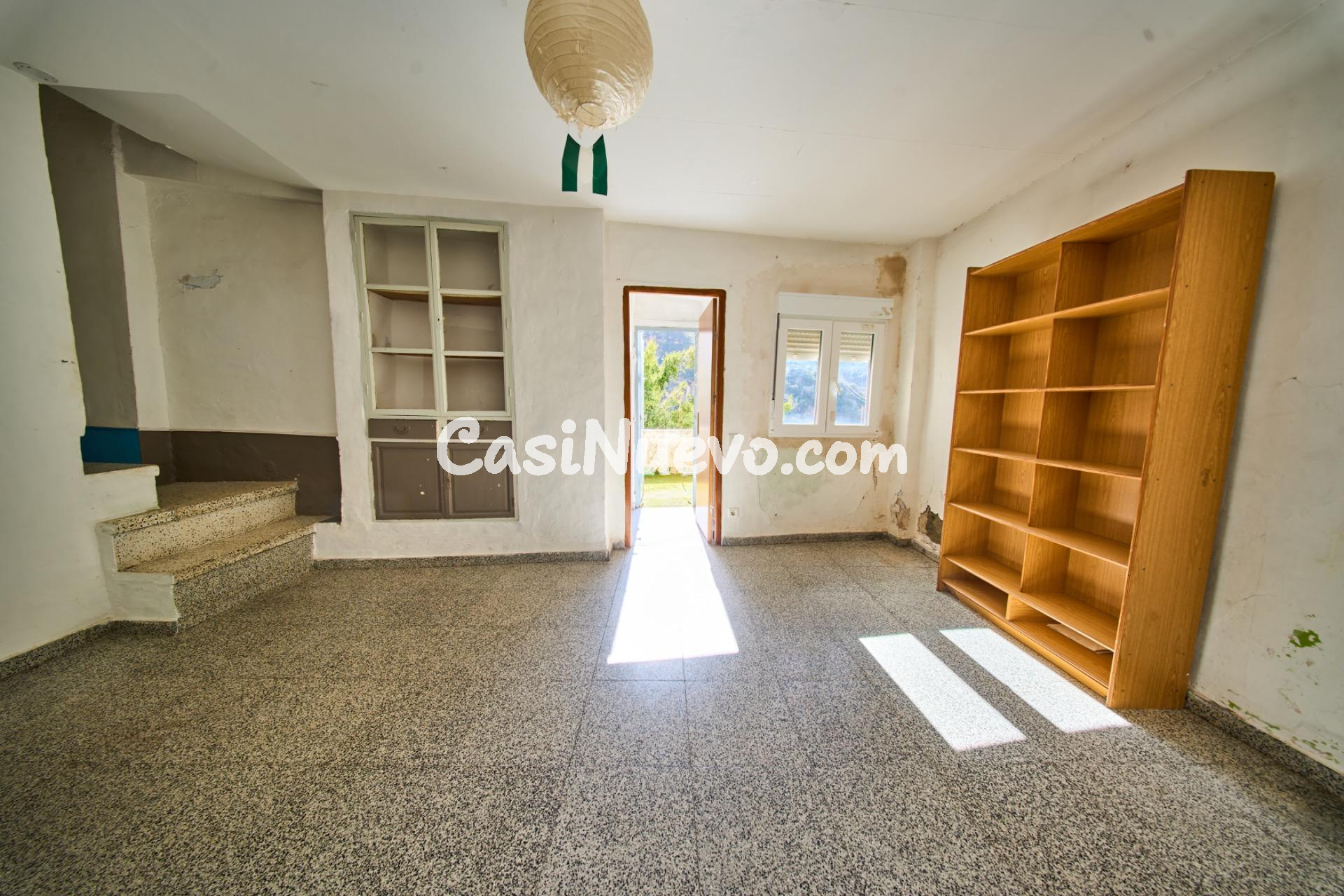 Casa con terraza y jardín en Quéntar (Granada)