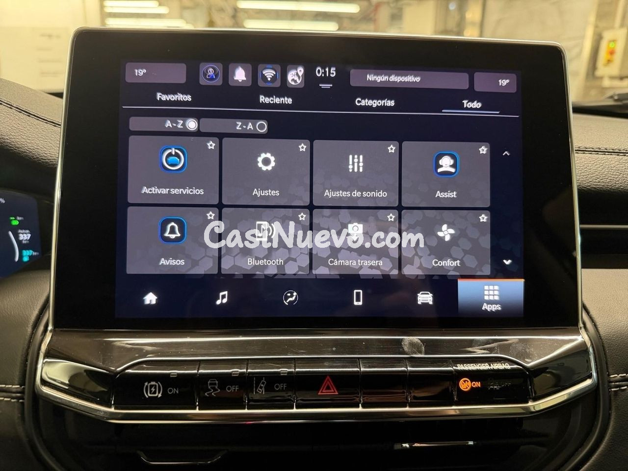 Jeep Compass 1.3 PHEV 190 AT LIMITED 4WD MIRROR LL18 CAMARA  - foto 16