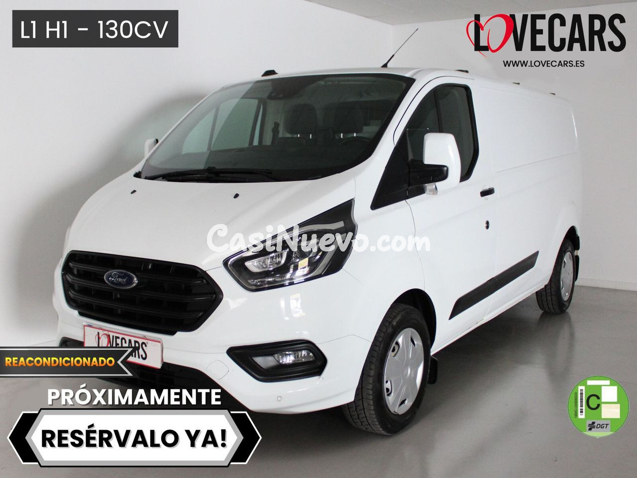 Ford Transit Custom 2.0 TDCI FURGON L1 H1 130