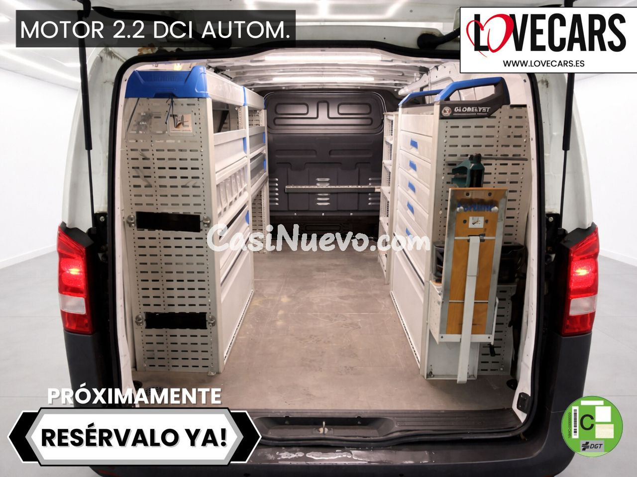 Mercedes Vito 114 CDI 2.2 AUTOM. FURGON TALLER 136