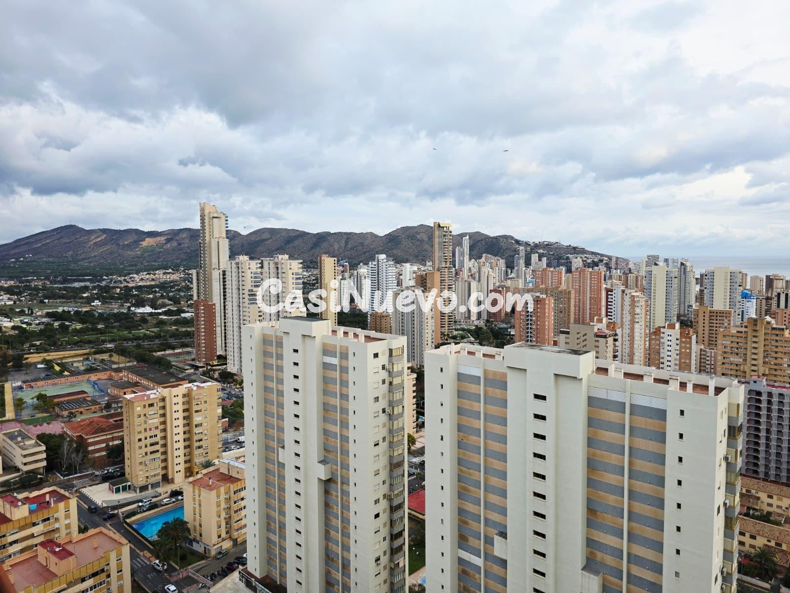 Apartamento con vistas panoramicas al mar en Benidorm listo  - foto 41