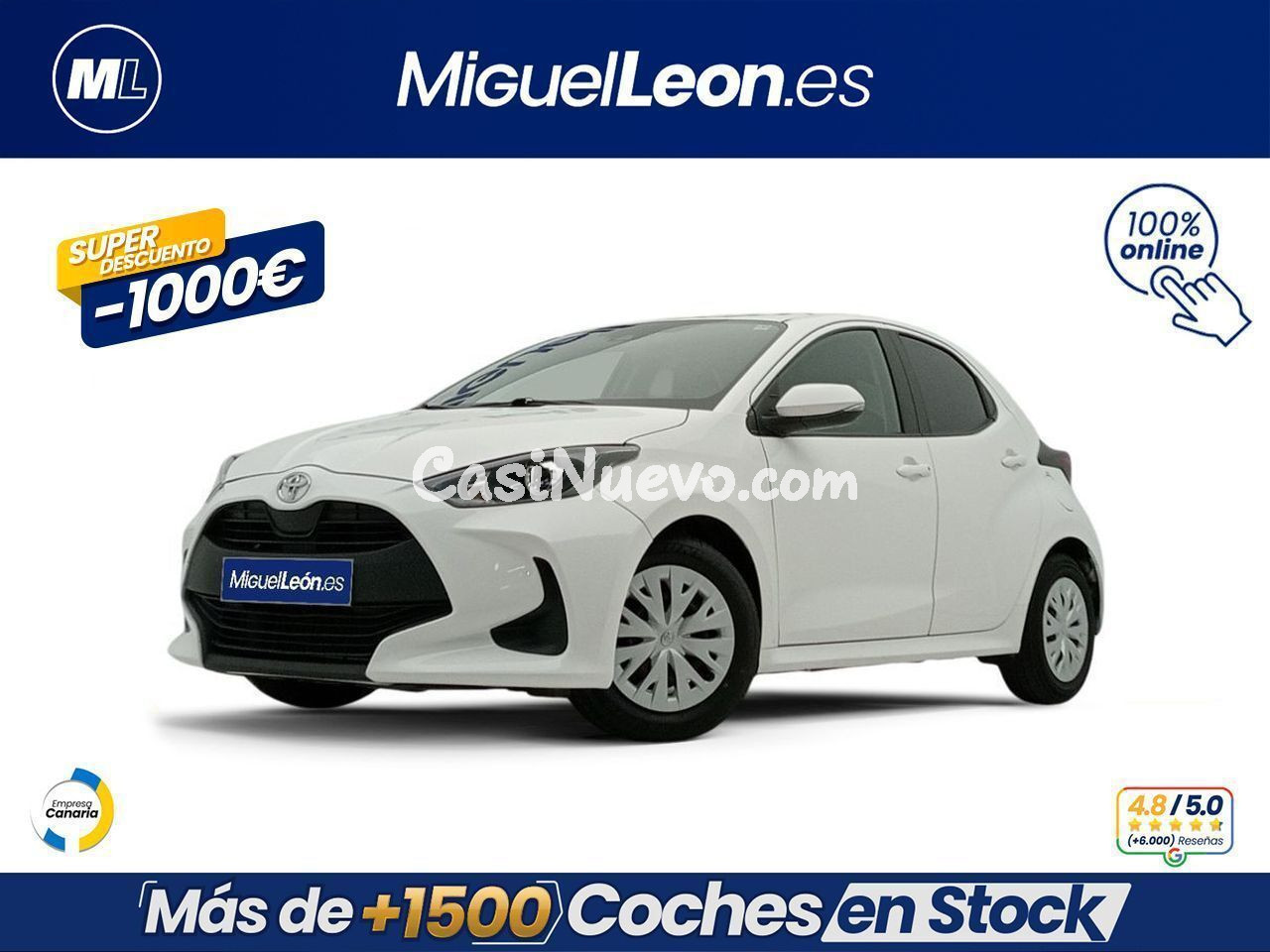 Toyota Yaris 1.0 72cv active