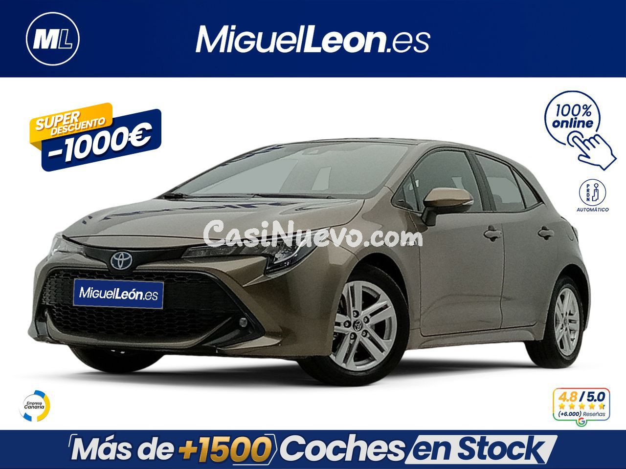 Toyota Corolla 1.8 125H ACTIVE TECH E-CVT