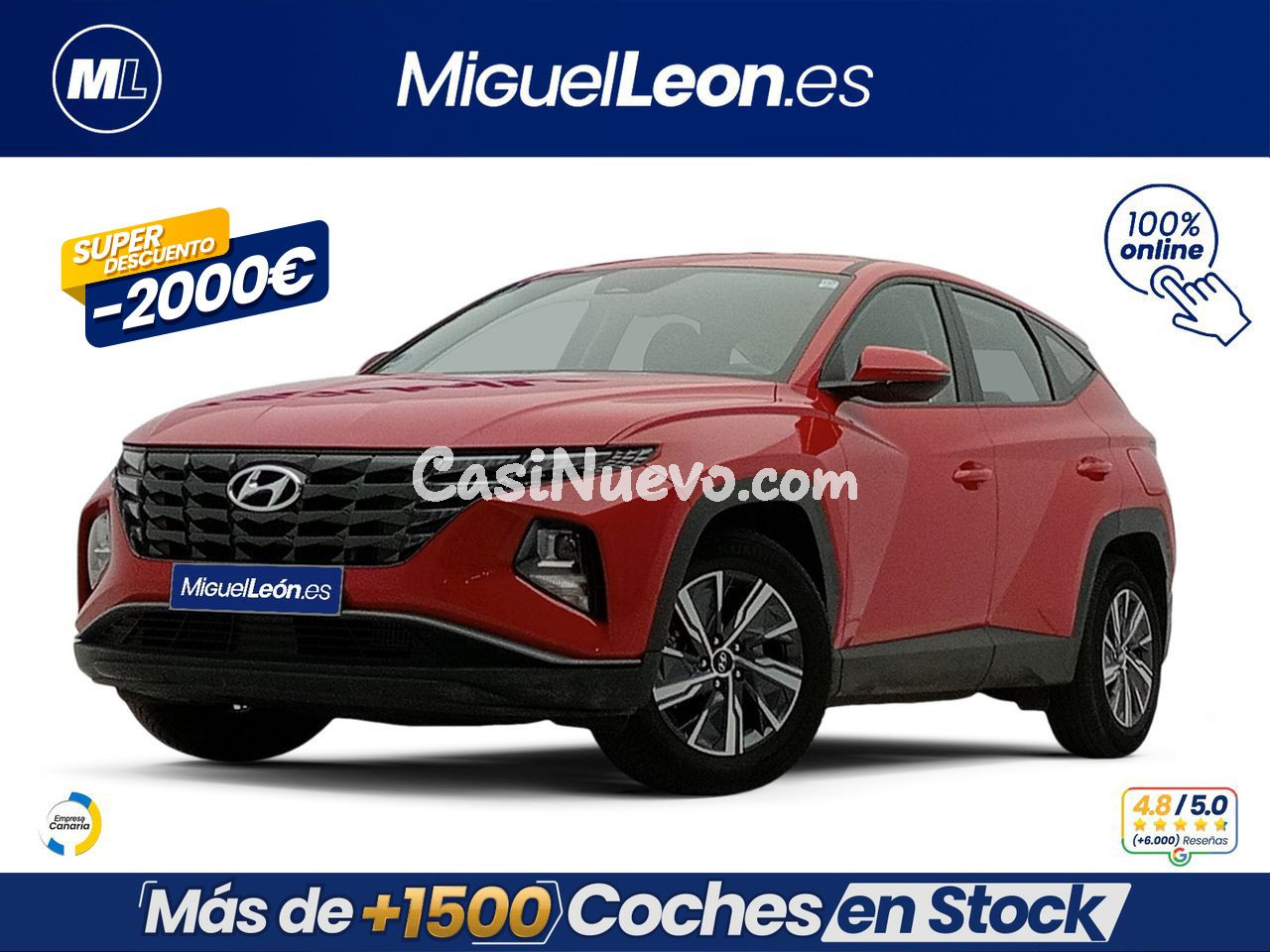 Hyundai Tucson 1.6 TGDI 110kW (150CV) Klass