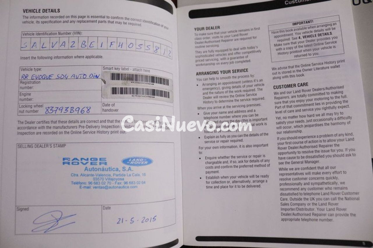 Land Rover Range Rover Evoque 2.2 Td4 4wd Hse Auto 150cv - foto 25
