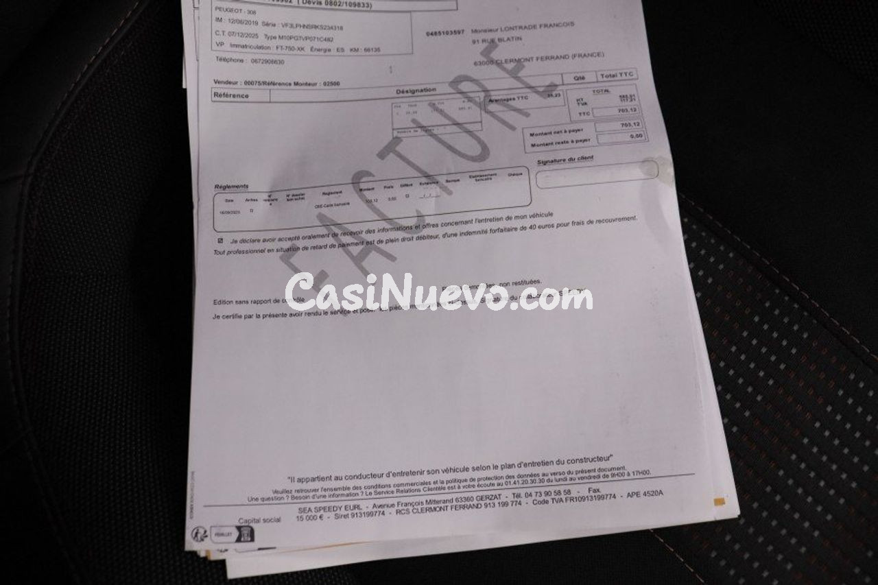 Peugeot 308 1.2 Pure Tech Gt-line Auto 130cv - foto 26