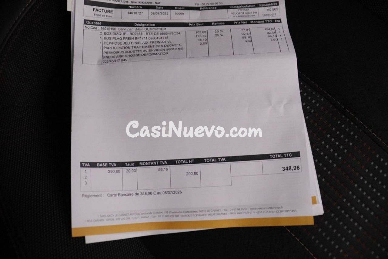 Peugeot 308 1.2 Pure Tech Gt-line Auto 130cv - foto 28