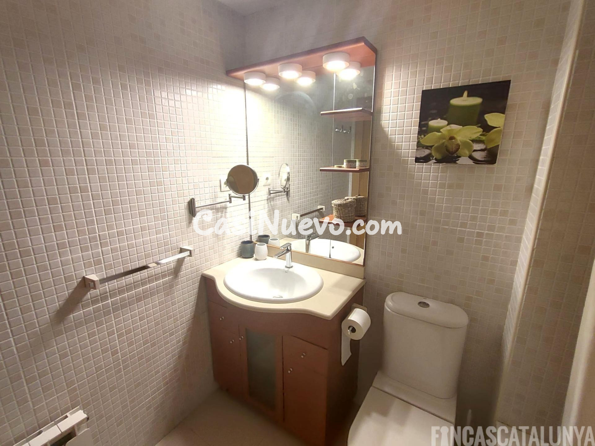 Luminoso piso con terraza y parking en Els Molins – Observat - foto 20