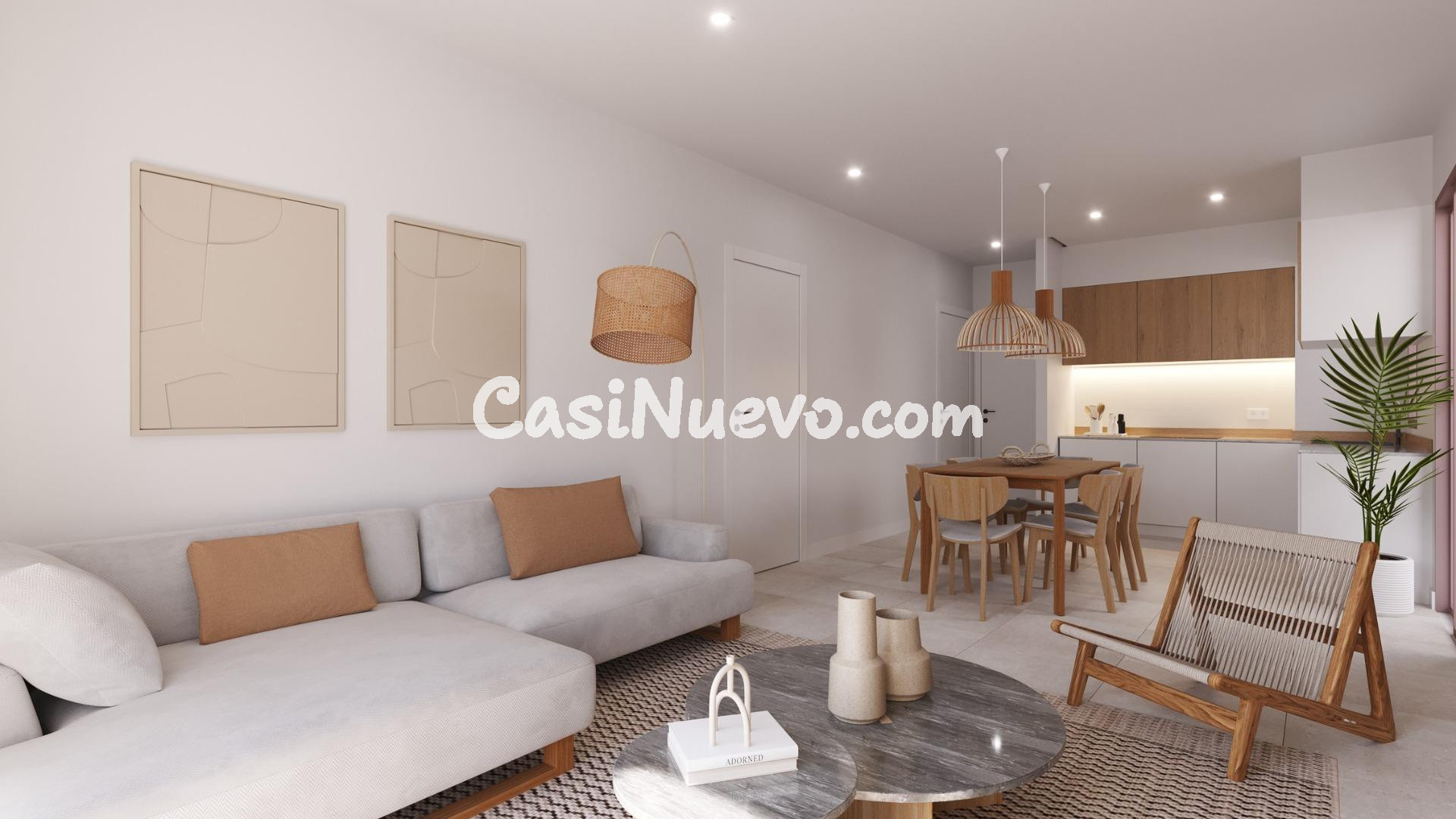VILLAS PAREADAS DE OBRA NUEVA EN ROLDAN - foto 2