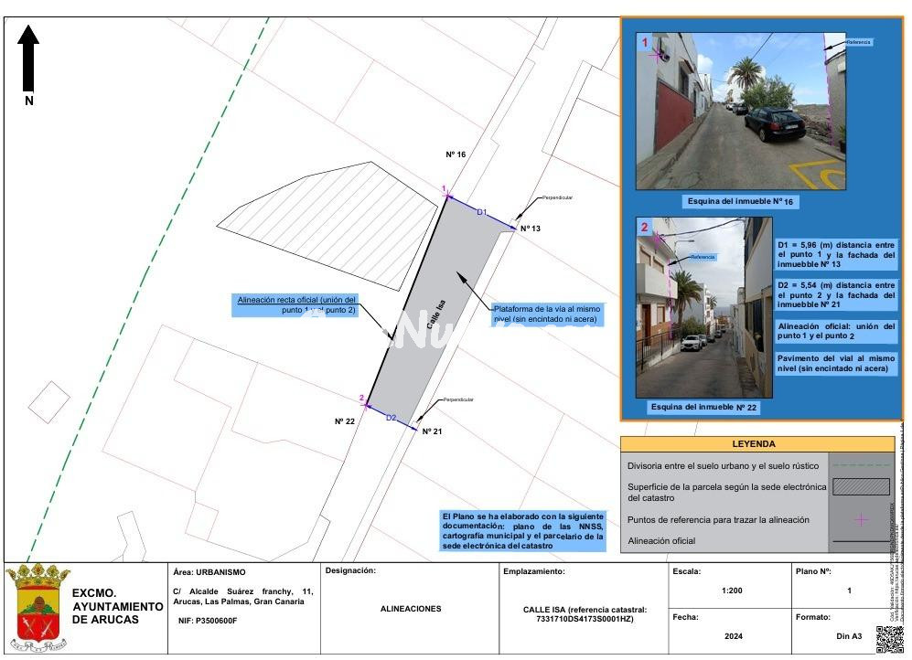 Terreno Urbano de 120 m2 - Arucas, Calle Isa 18 - foto 14