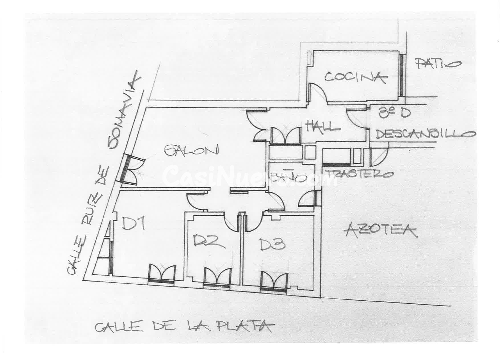 GRAN VIVIENDA EN EL CENTRO, CON GARAJE DOBLE y TRASTERO!!! - foto 2