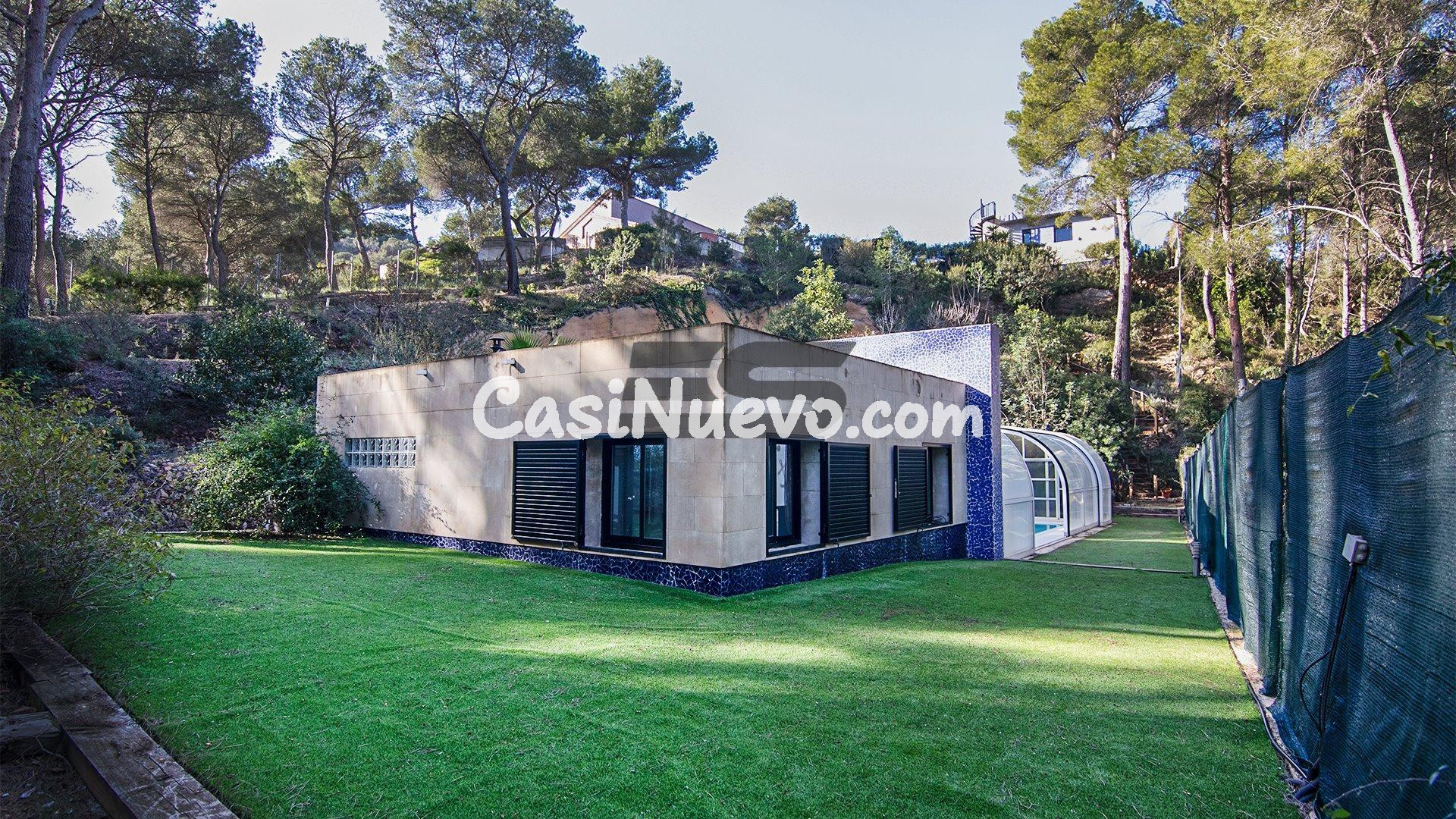 Exclusivo chalet en plena naturaleza con piscina, gran terre - foto 43