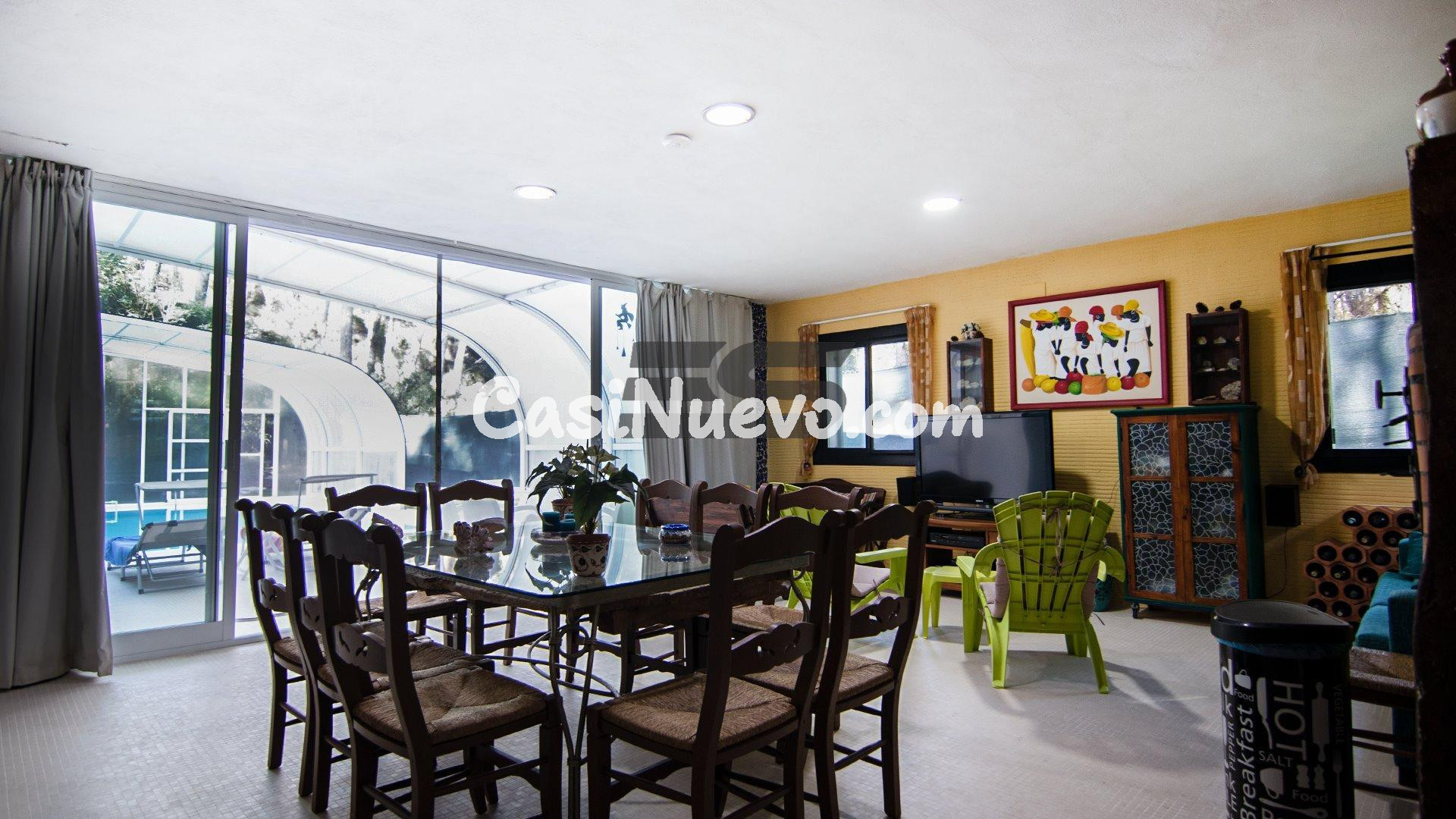 Exclusivo chalet en plena naturaleza con piscina, gran terre - foto 45