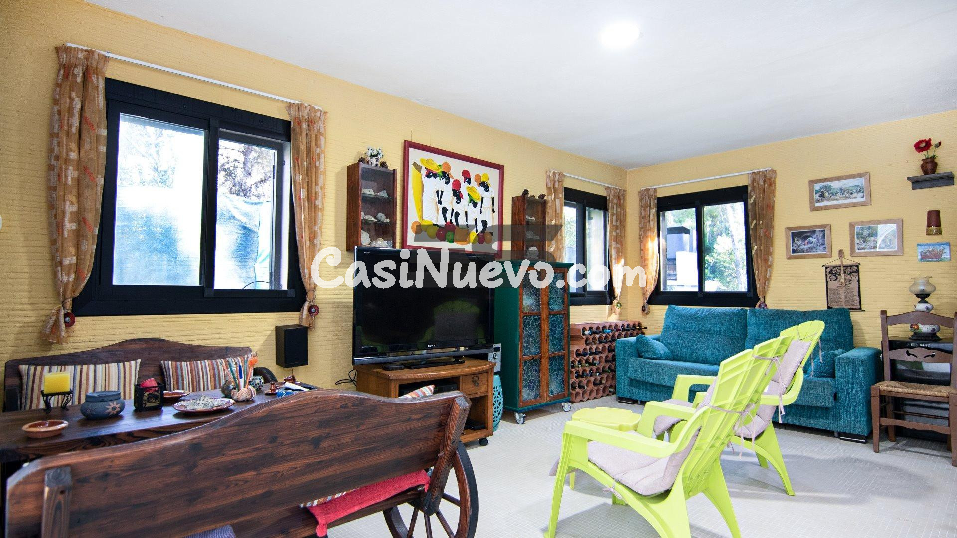 Exclusivo chalet en plena naturaleza con piscina, gran terre - foto 48