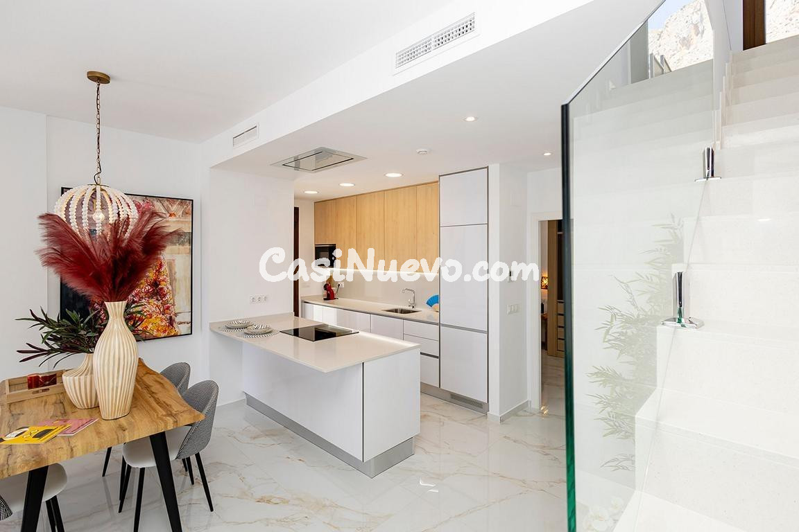 Impresionante villa de obra nueva en Polop con vistas al mar - foto 26