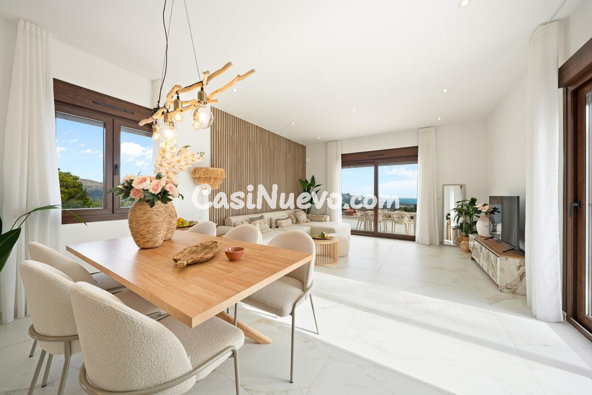 Impresionante villa de obra nueva en Polop con vistas al mar - foto 26