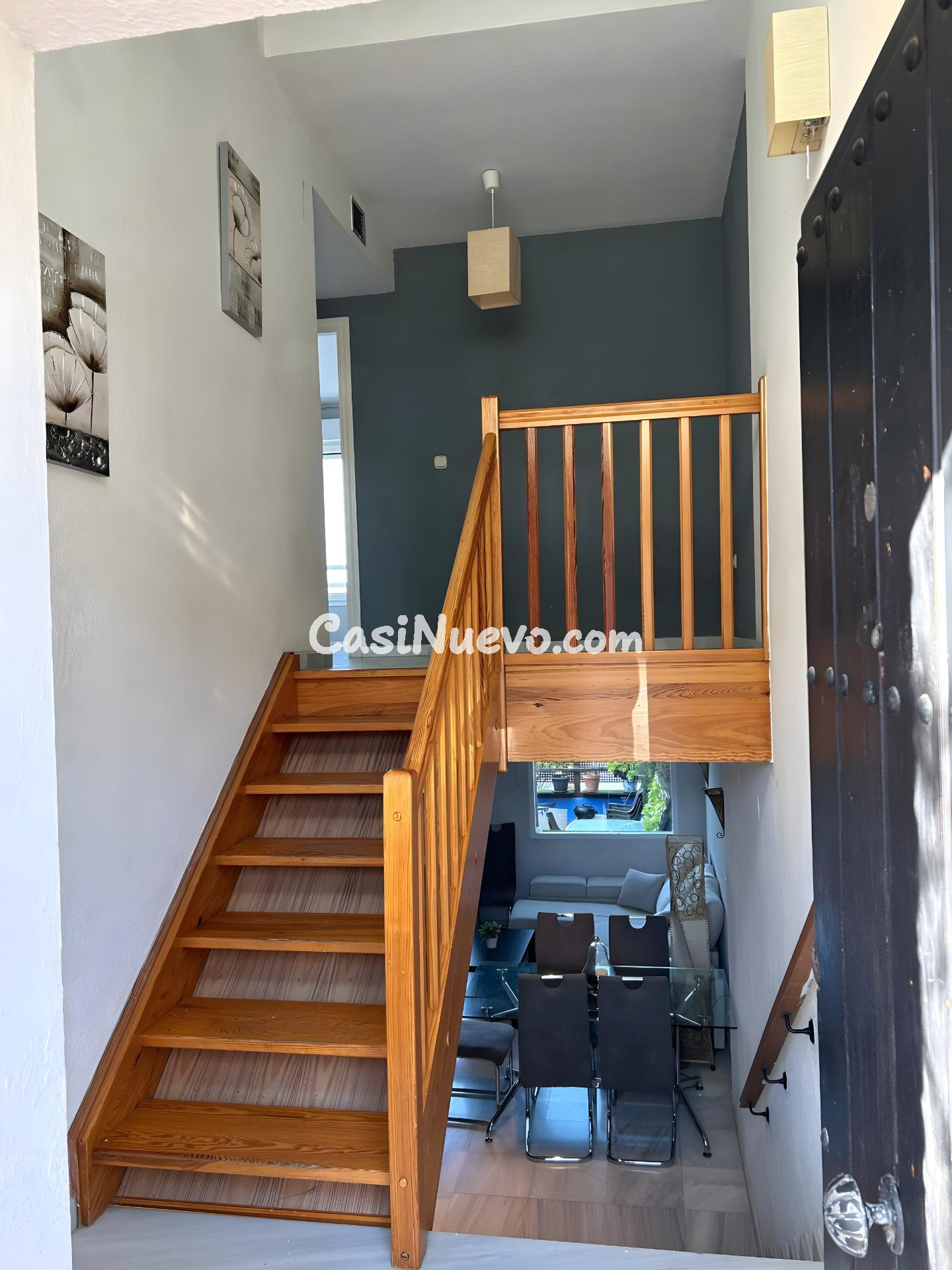 Chalet adosado con piscina y chimenea en alquiler en Las Gab - foto 6