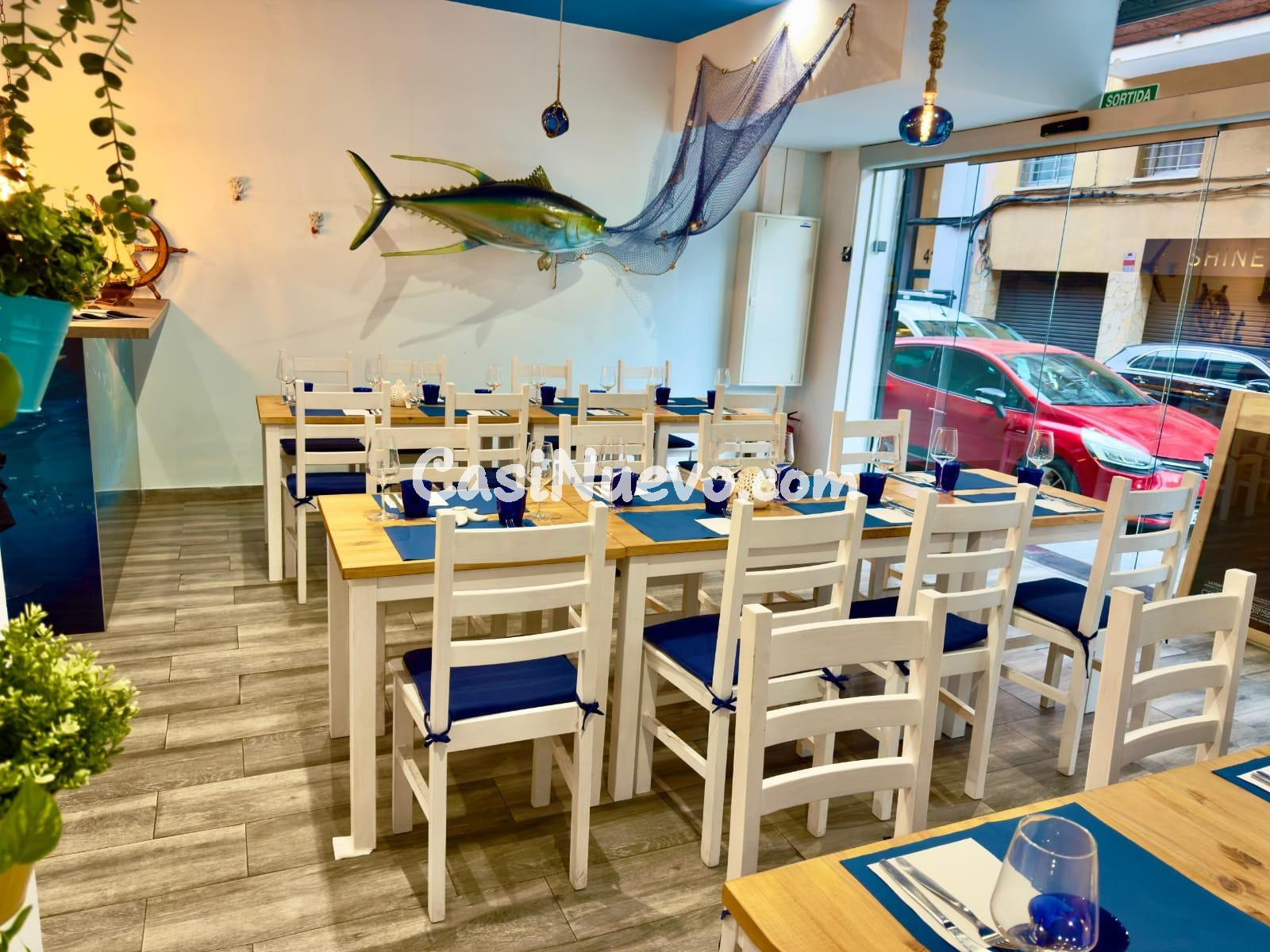 Restaurante en el centro de Castelldefels pueblo