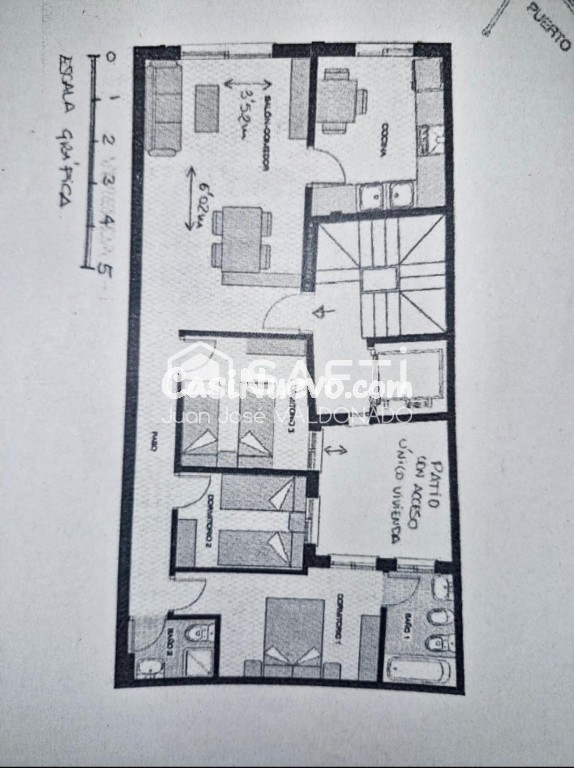 Piso de diseño a 400m del puerto: Ascensor, terraza y confor - foto 11